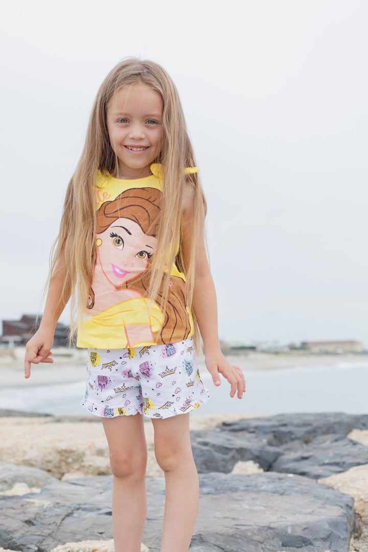 Disney Princess Tank Top and French Terry Shorts - imagikids