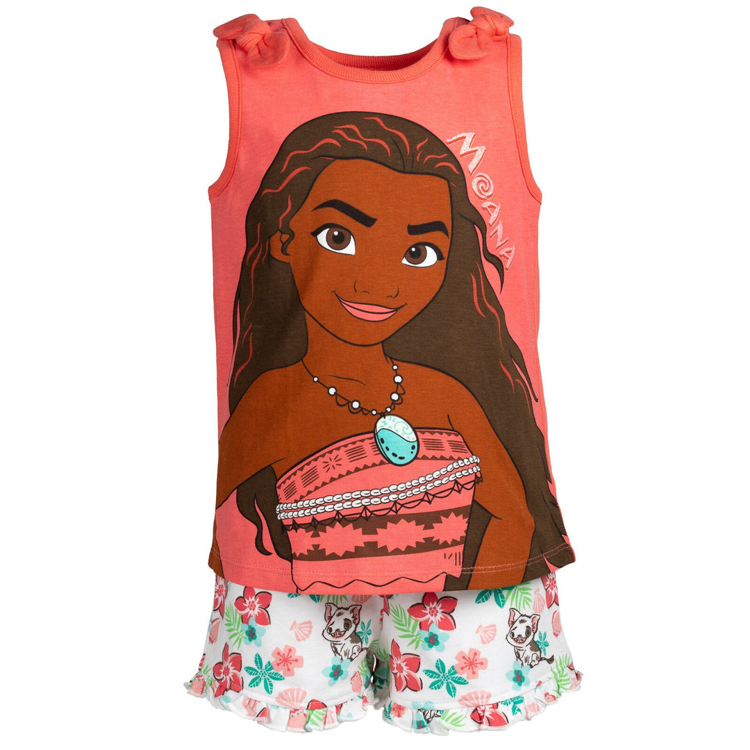 Disney Princess Tank Top and French Terry Shorts - imagikids