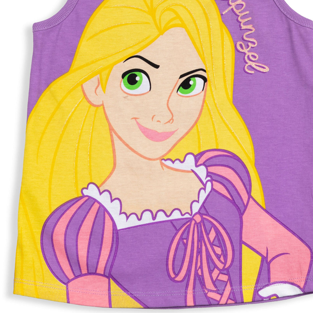 Disney Princess Tank Top and French Terry Shorts - imagikids