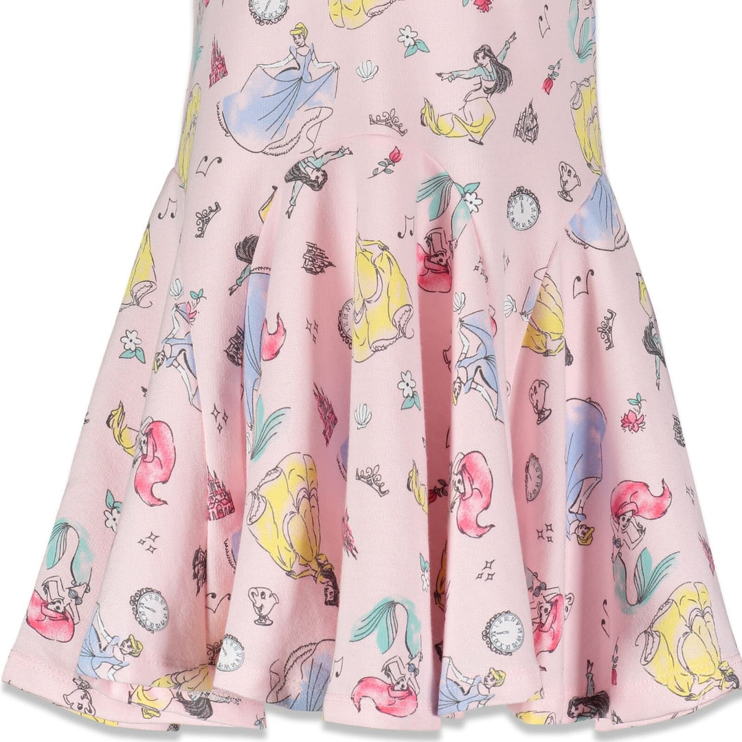 Disney Princesses Short Sleeve Dress - imagikids