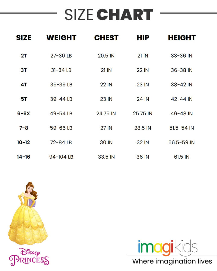 Disney Princesses Short Sleeve Dress - imagikids