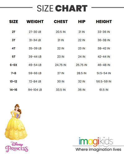 Disney Princesses Short Sleeve Dress - imagikids