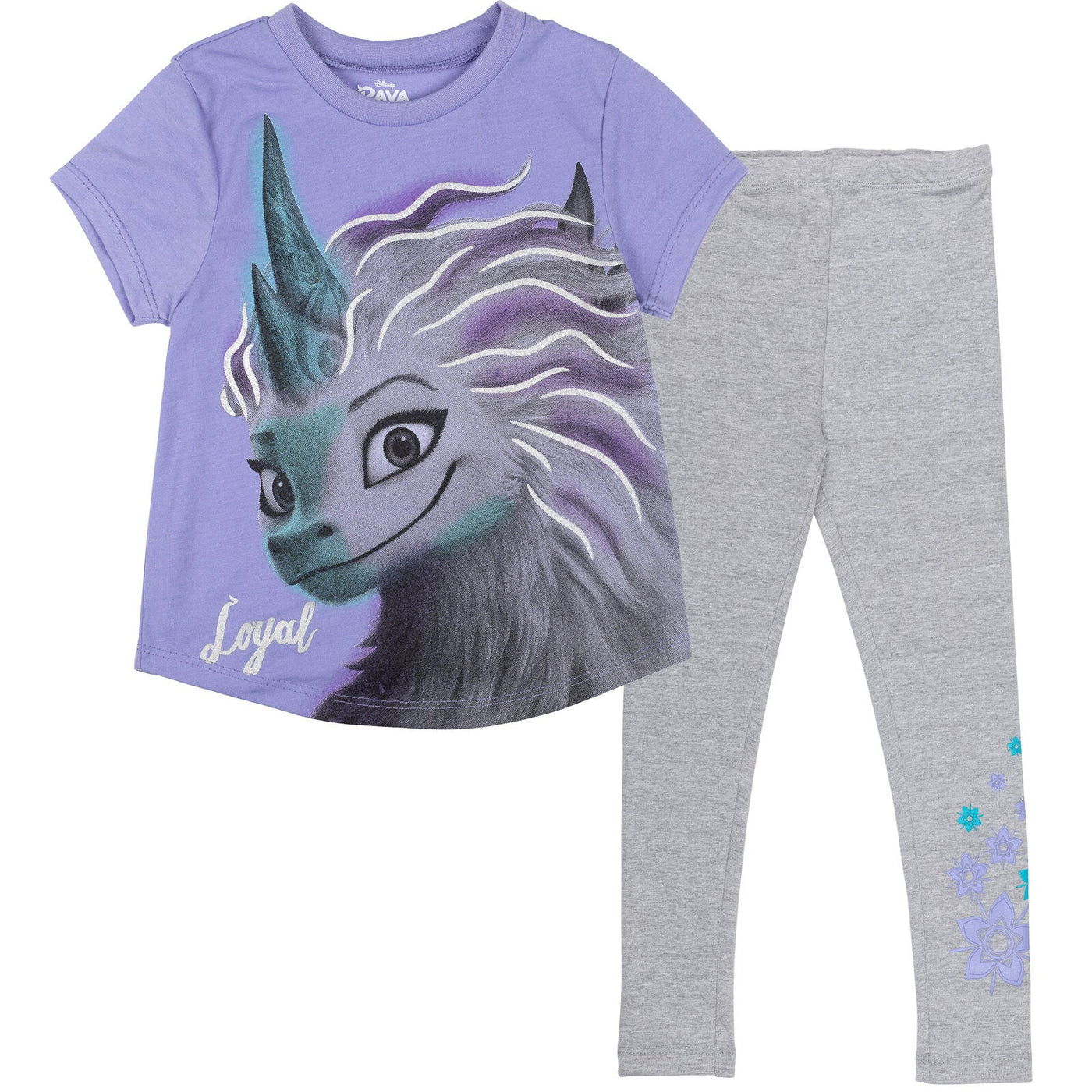 Disney Raya and the Last Dragon Princess Vampirina T-Shirt and Leggings Outfit Set - imagikids
