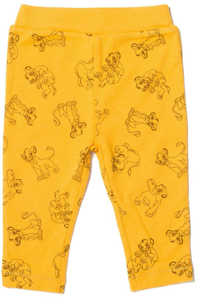 Disney Simba Short Sleeve Bodysuit & Pants & Hat - imagikids