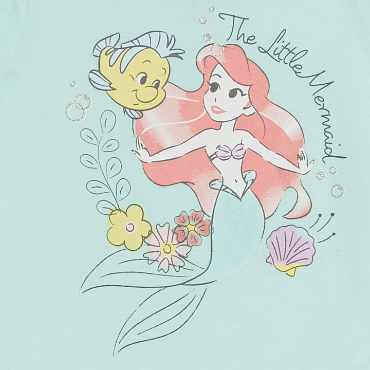 Disney The Little Mermaid T-Shirt & Skirted Leggings Outfit Set - imagikids