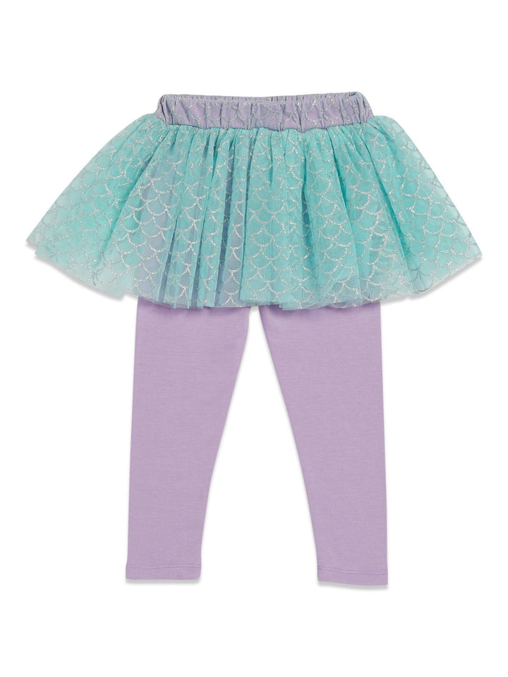 Disney The Little Mermaid T-Shirt & Skirted Leggings Outfit Set - imagikids