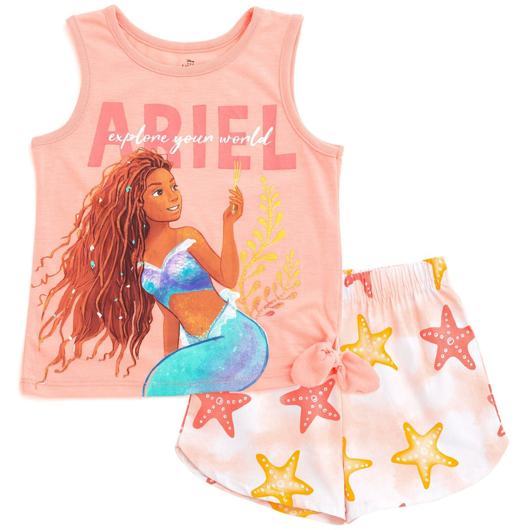 Disney The Little Mermaid Tank Top and Retro Dolphin Shorts - imagikids