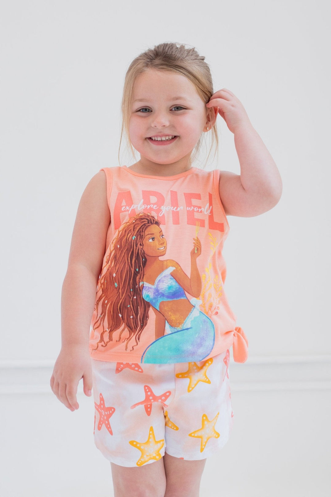 Disney The Little Mermaid Tank Top and Retro Dolphin Shorts - imagikids