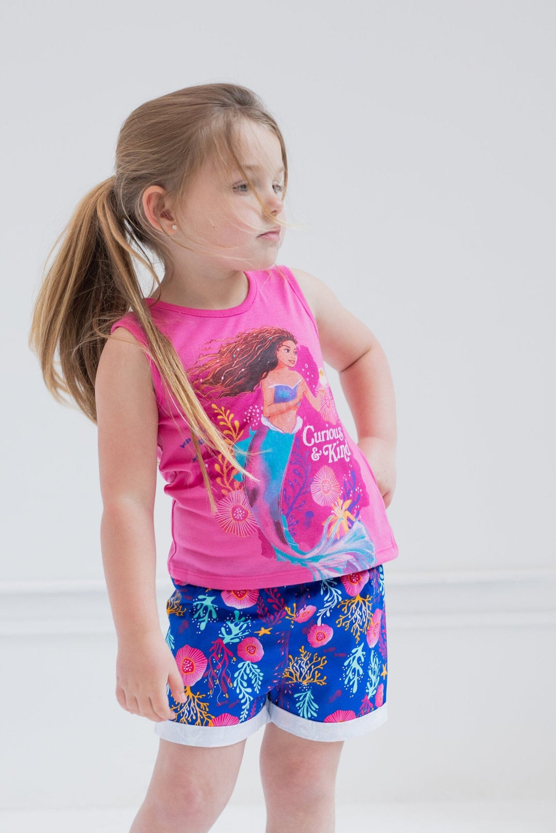 Disney The Little Mermaid Tank Top and Shorts - imagikids