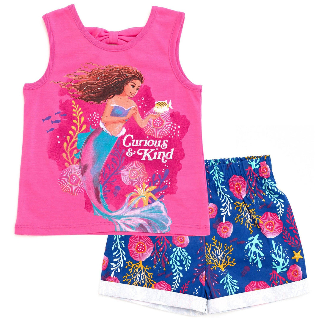 Disney The Little Mermaid Tank Top and Shorts - imagikids