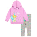 Disney Tinker Bell Fleece Hoodie and Leggings Outfit Set