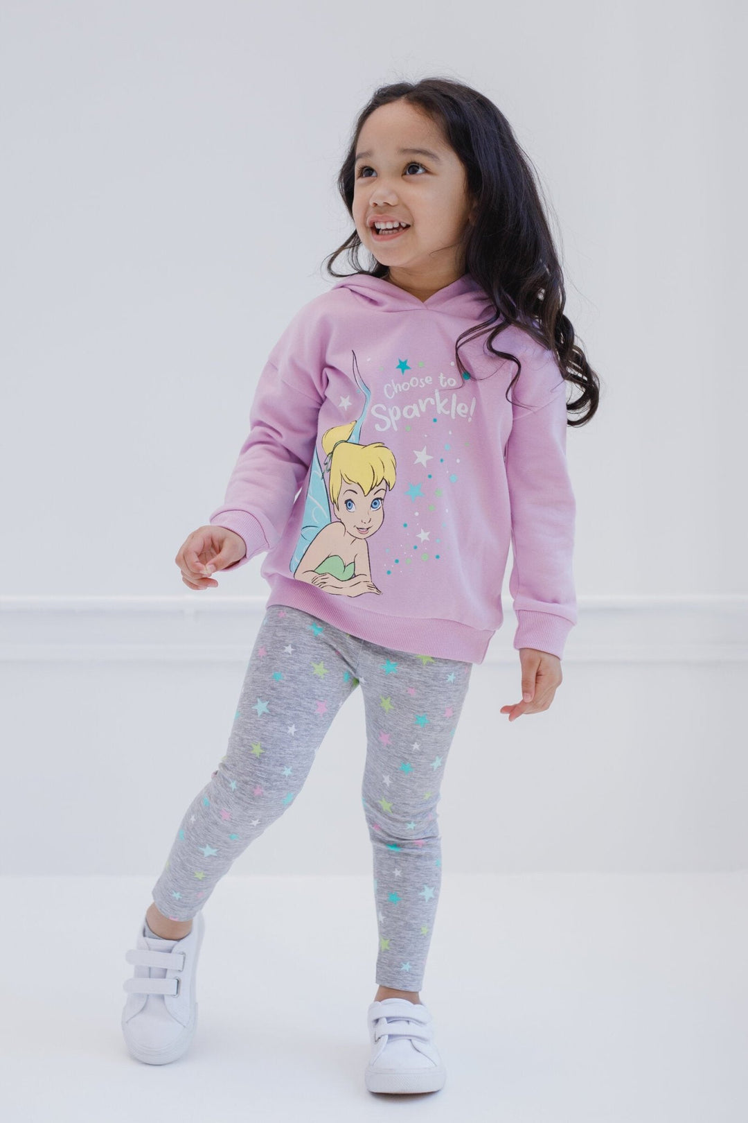 Disney Tinker Bell Fleece Hoodie and Leggings Outfit Set - imagikids