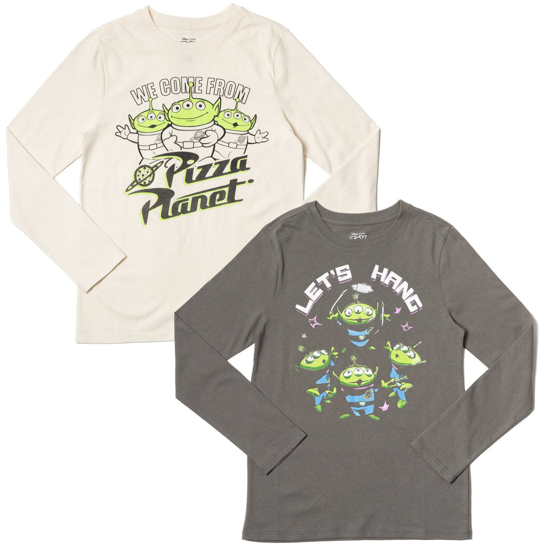 Disney Toy Story Alien (Toy Story) 2 Pack Long Sleeve T-Shirts - imagikids