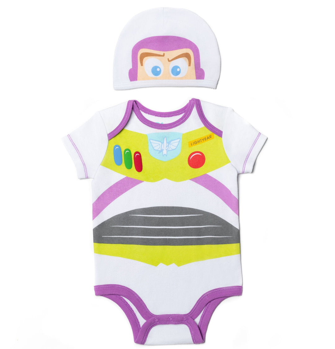 Disney Toy Story Buzz Lightyear Cosplay Bodysuit and Hat Set - imagikids