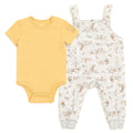 Disney Winnie the Pooh Bodysuit and Overall Outfit Set
