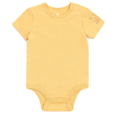 Disney Winnie the Pooh Bodysuit and Short Overalls Outfit Set - imagikids