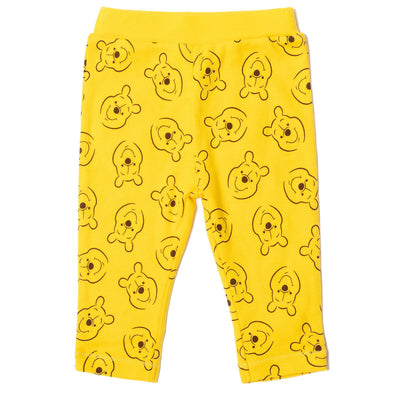 Disney Winnie the Pooh Bodysuit Pants and Hat 3 Piece Outfit Set - imagikids