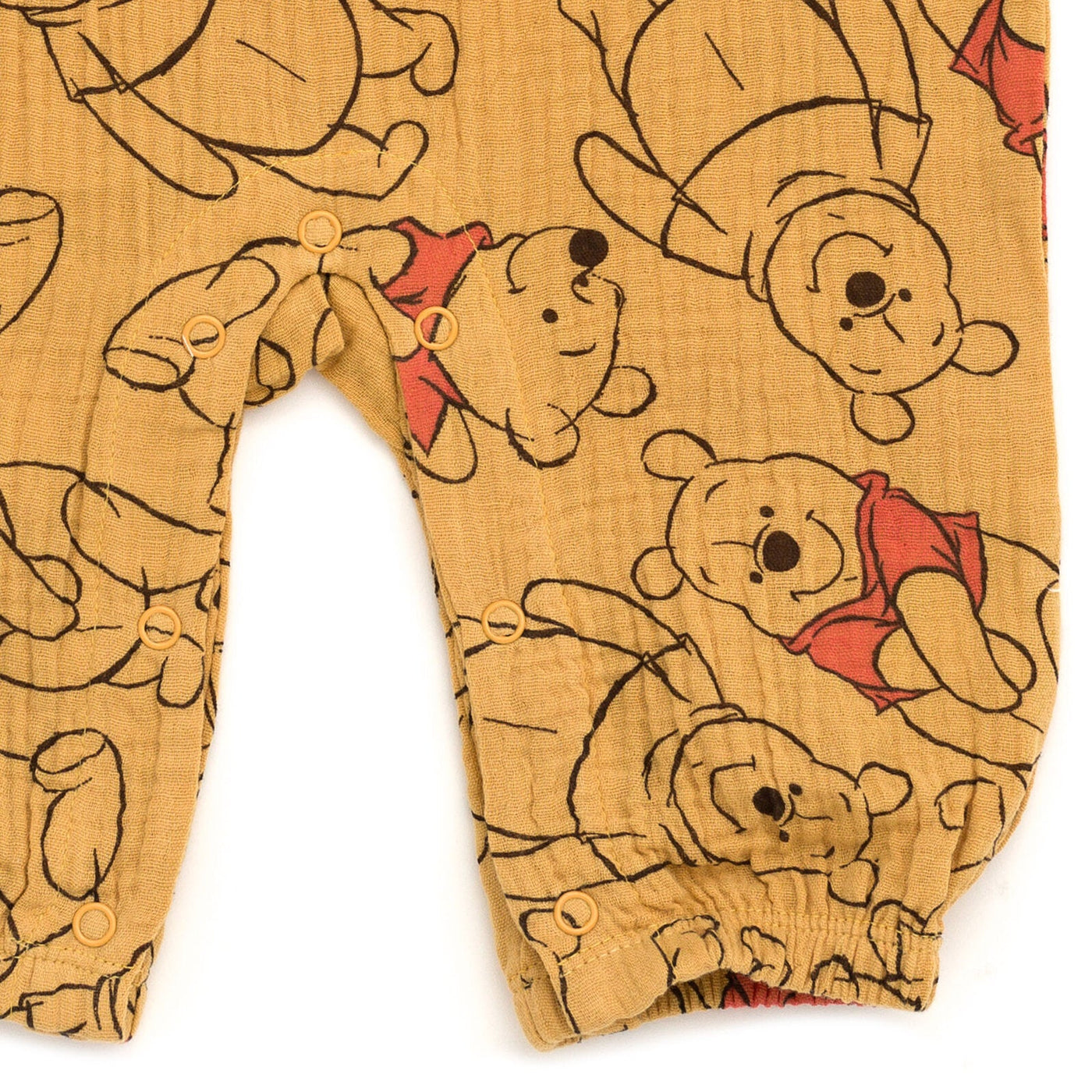 Disney Winnie the Pooh Cotton Gauze Henley Sleeveless Romper - imagikids