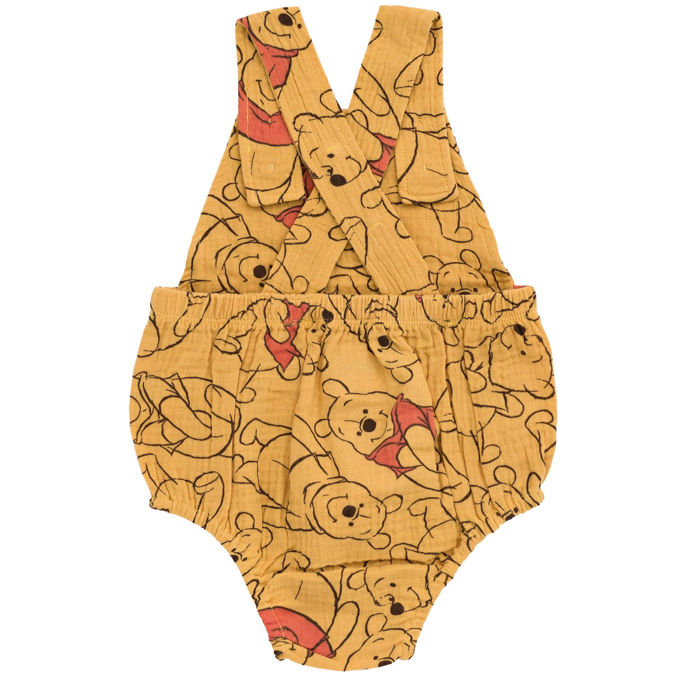 Disney Winnie the Pooh Cotton Gauze Short Overalls - imagikids