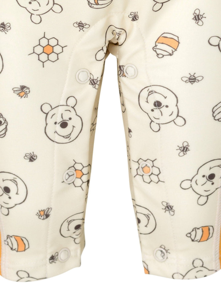 Disney Winnie the Pooh Half Zip Swim Sunsuit - imagikids