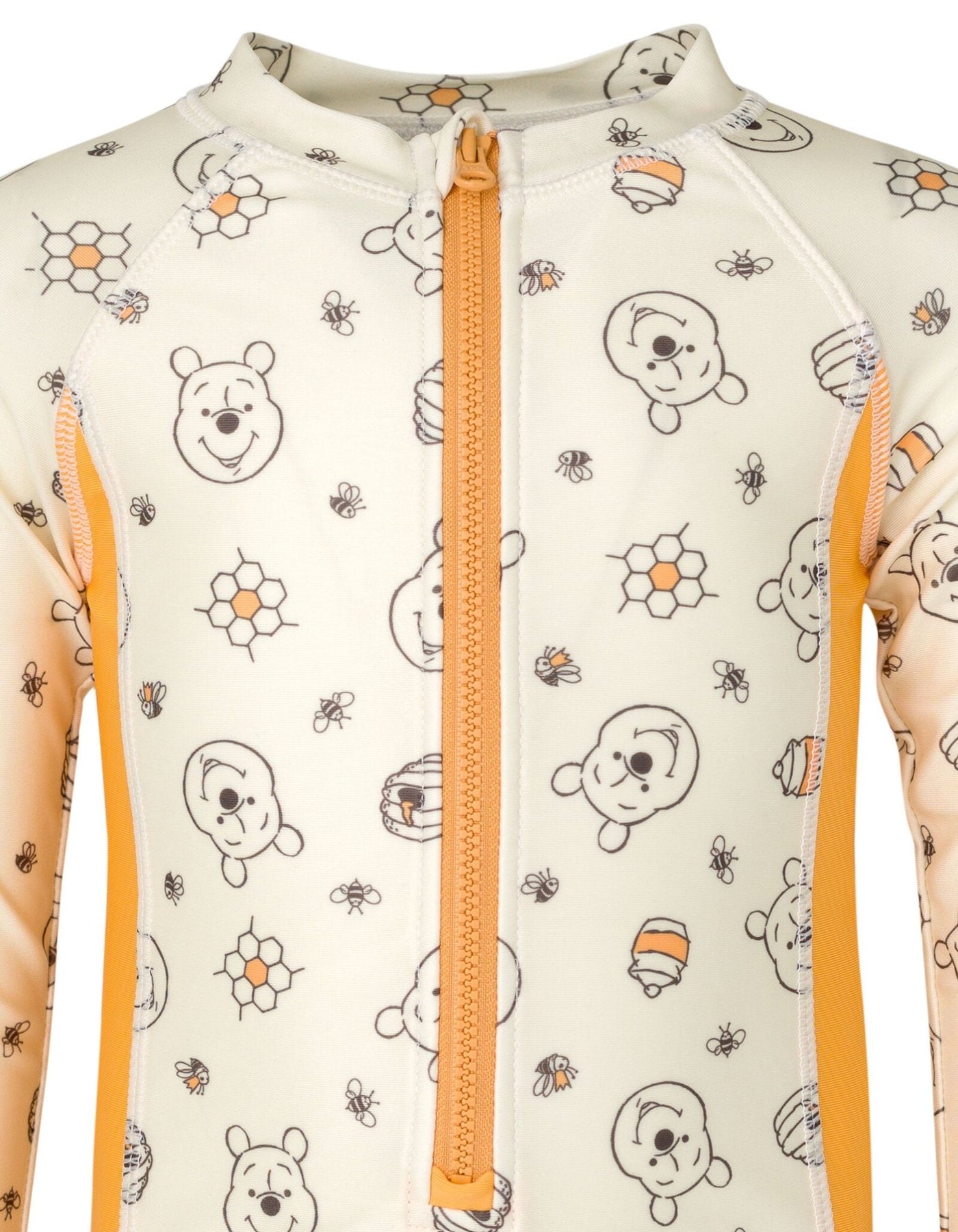 Disney Winnie the Pooh Half Zip Swim Sunsuit - imagikids