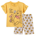 Disney Winnie the Pooh T-Shirt and Bike Shorts Outfit Set