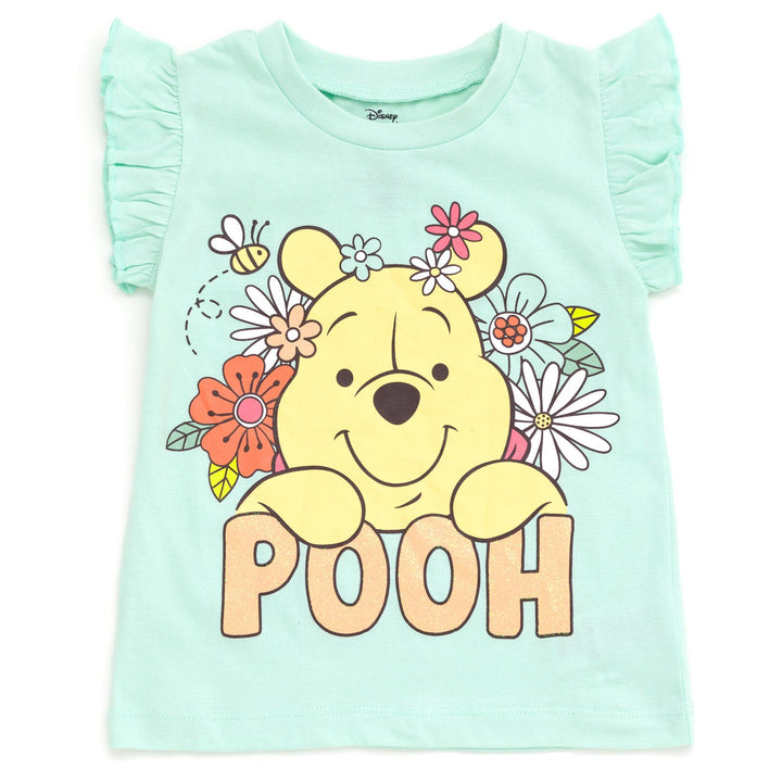 Disney Winnie the Pooh T-Shirt and Twill Shorts Outfit Set - imagikids