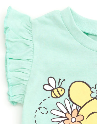 Disney Winnie the Pooh T-Shirt and Twill Shorts Outfit Set - imagikids