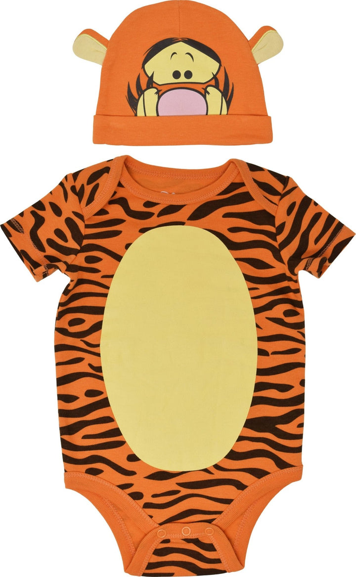 Disney Winnie the Pooh Tigger Cosplay Bodysuit and Hat Set - imagikids