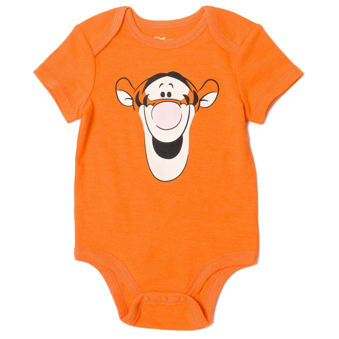 Disney Winnie the Pooh Tigger Cosplay Bodysuit Pants and Hat 3 Piece Outfit Set - imagikids