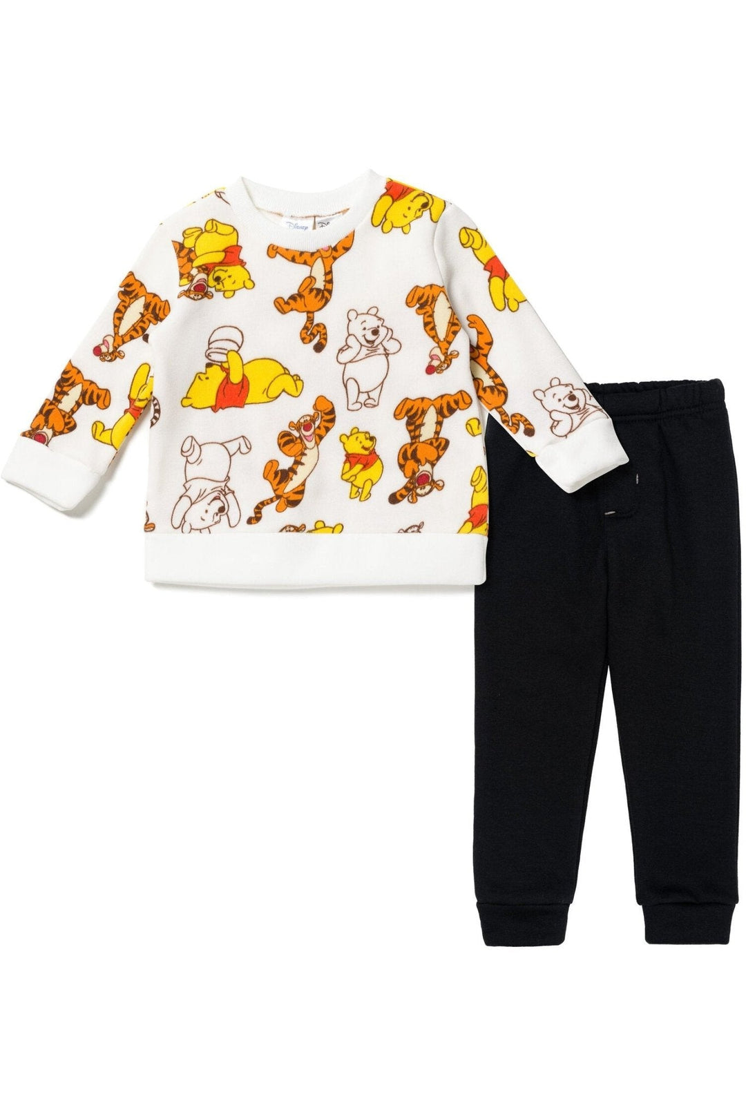 Disney Winnie the Pooh Tigger Fleece Pullover Sweatshirt and Pants Set Newborn to Toddler - imagikids