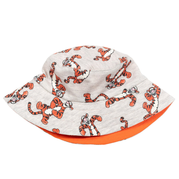 Disney Winnie the Pooh Tigger Romper and Bucket Sun Hat - imagikids