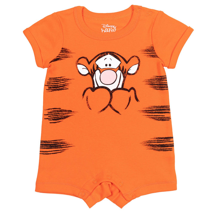 Disney Winnie the Pooh Tigger Romper and Bucket Sun Hat - imagikids