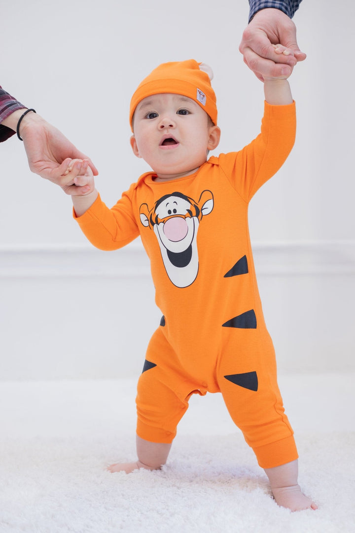 Disney Winnie the Pooh Tigger Snap Cosplay Coverall and Hat - imagikids