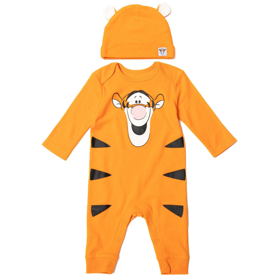 Disney Winnie the Pooh Tigger Snap Cosplay Coverall and Hat - imagikids