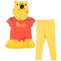 Disney Winnie the Pooh Tunic Peplum T-Shirt and Leggings