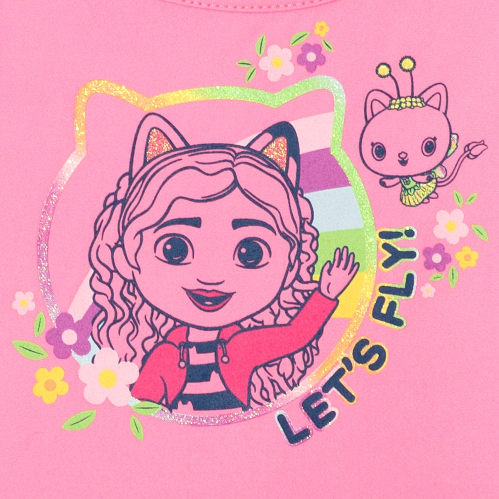 Dreamworks Gabby's Dollhouse camiseta falda de malla de tul y conjunto