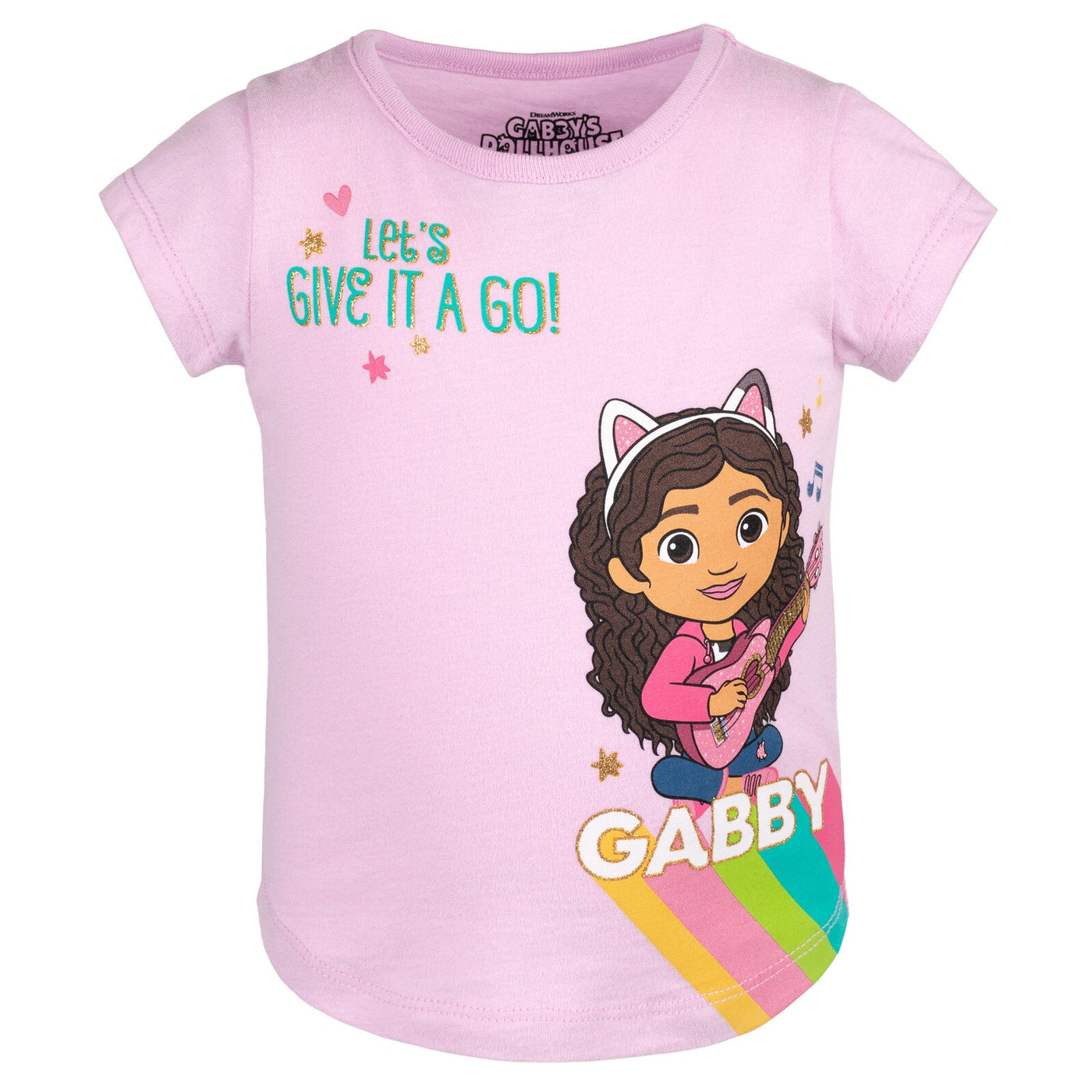 Dreamworks Gabby's Dollhouse Pandy Paws 3 Pack T-Shirts - imagikids