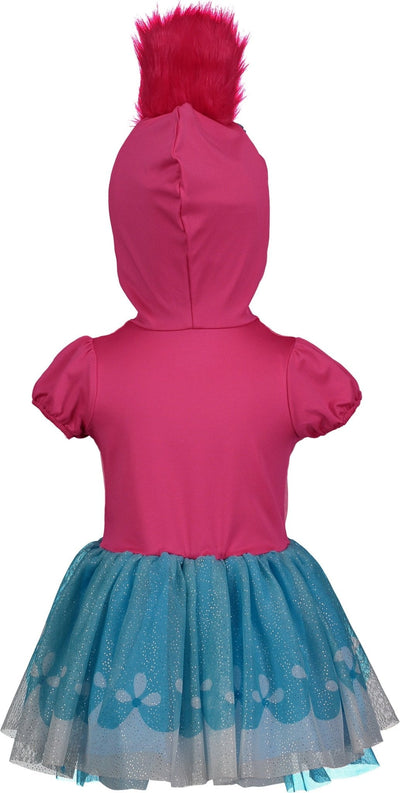DreamWorks Poppy Cosplay Short Sleeve Dress - imagikids