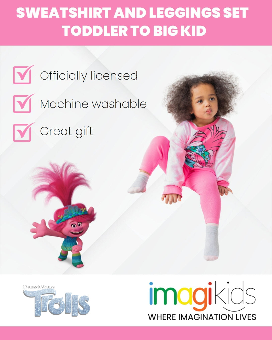 DreamWorks Poppy Fleece Sweatshirt & Leggings - imagikids