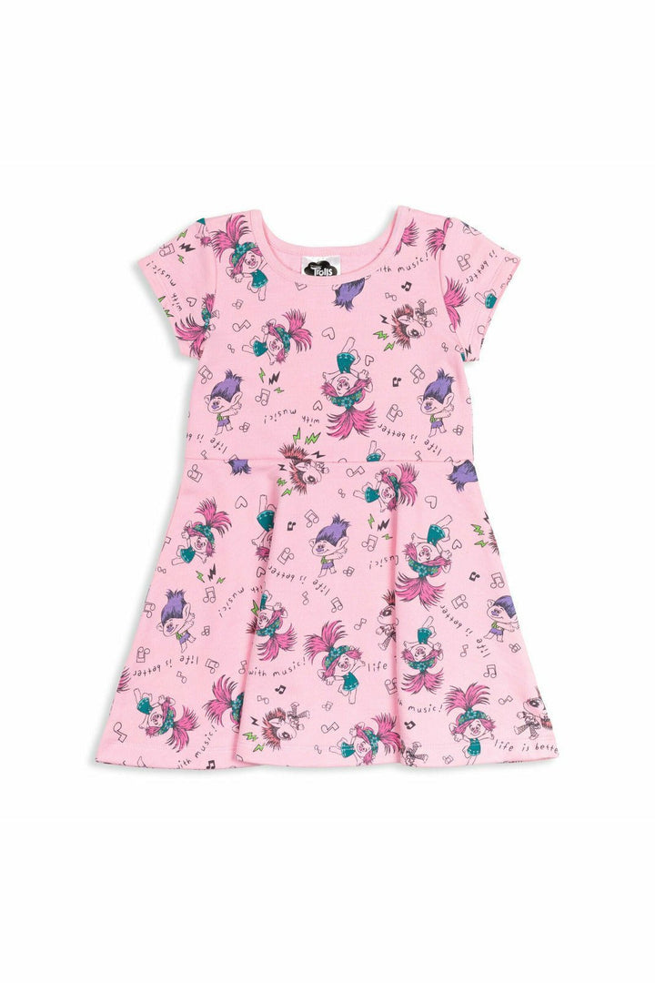 DreamWorks Poppy Short Sleeve Dress - imagikids