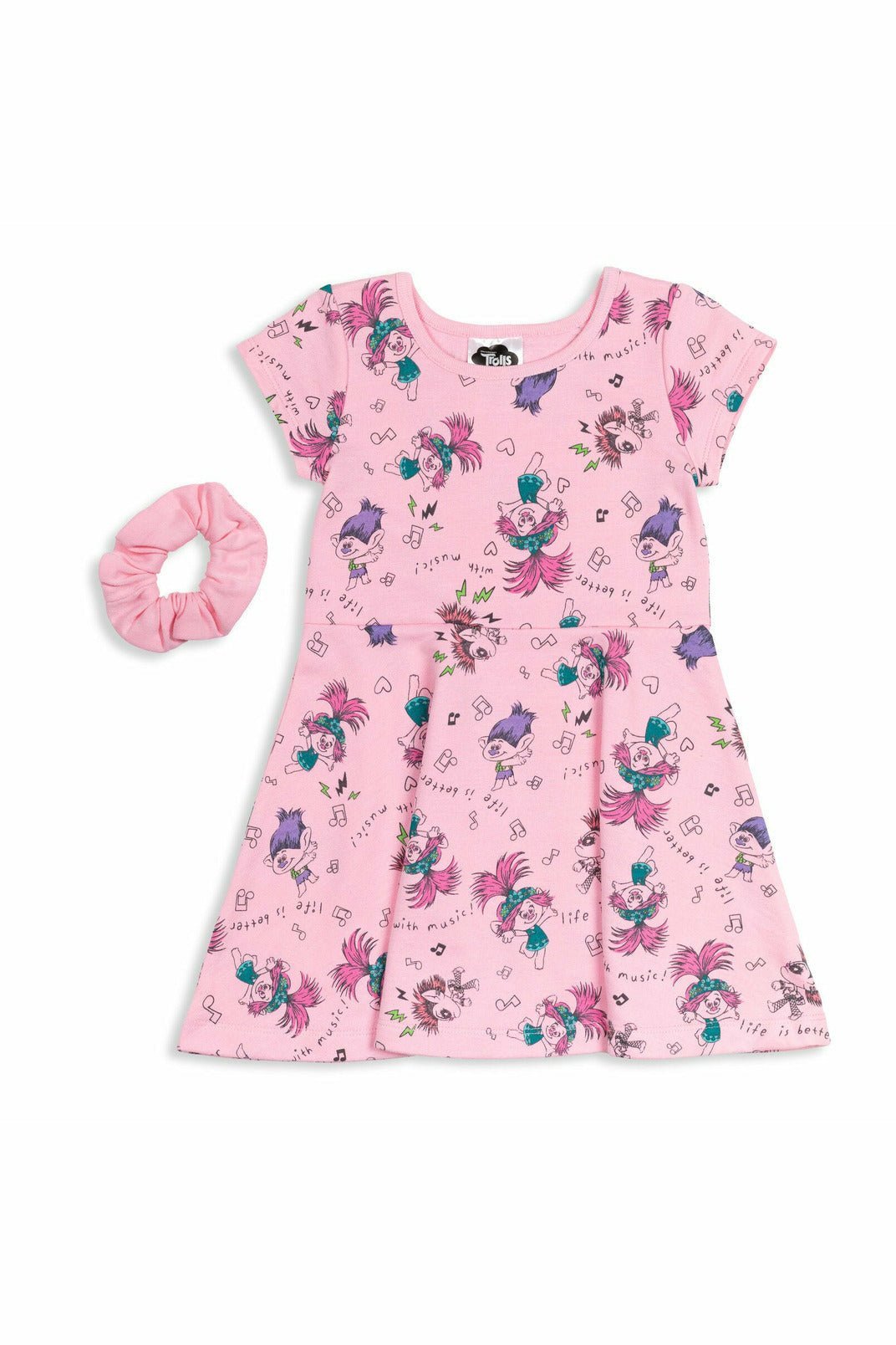 DreamWorks Poppy Short Sleeve Dress - imagikids