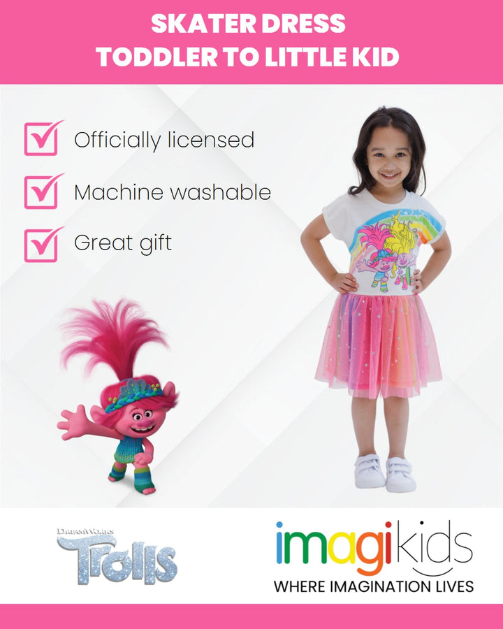 DreamWorks Trolls Poppy Skater Dress - imagikids