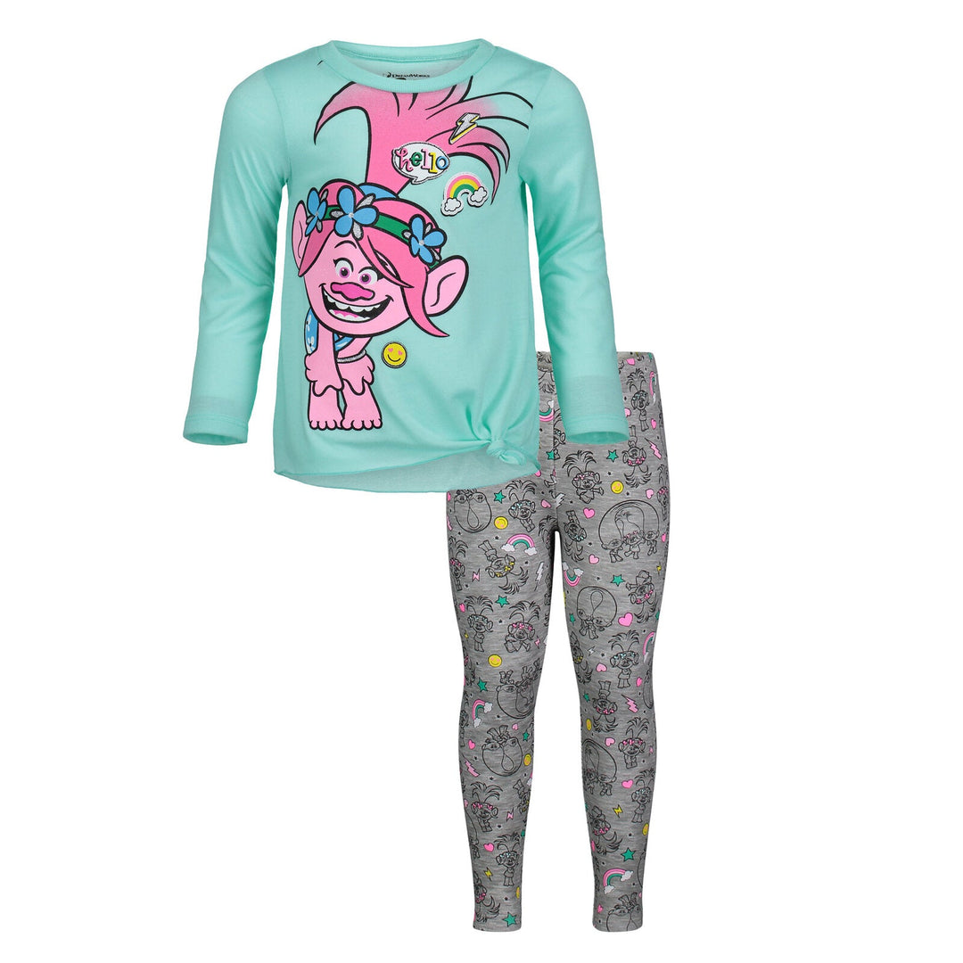 DreamWorks Trolls Poppy T-Shirt and Leggings Outfit Set - imagikids