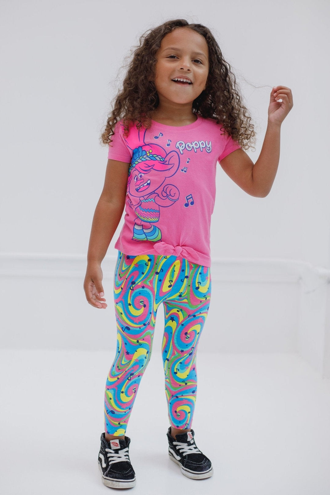 DreamWorks Trolls Poppy T-Shirt and Leggings Outfit Set - imagikids