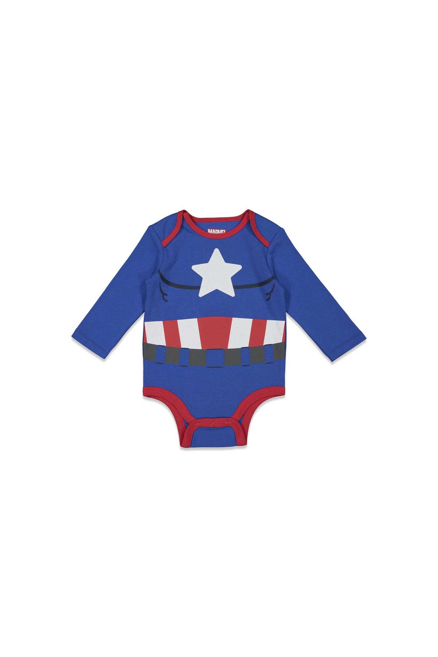 The Avengers 5 Pack Long Sleeve Bodysuit