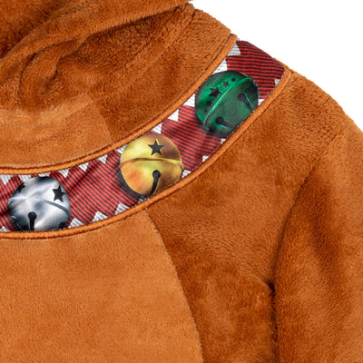 Fleece Zip Up Cosplay Pajama Coverall 3D nose - imagikids