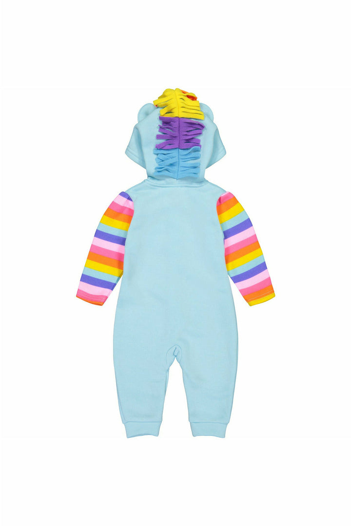 Fleece Zip-Up Hooded Costume Coverall