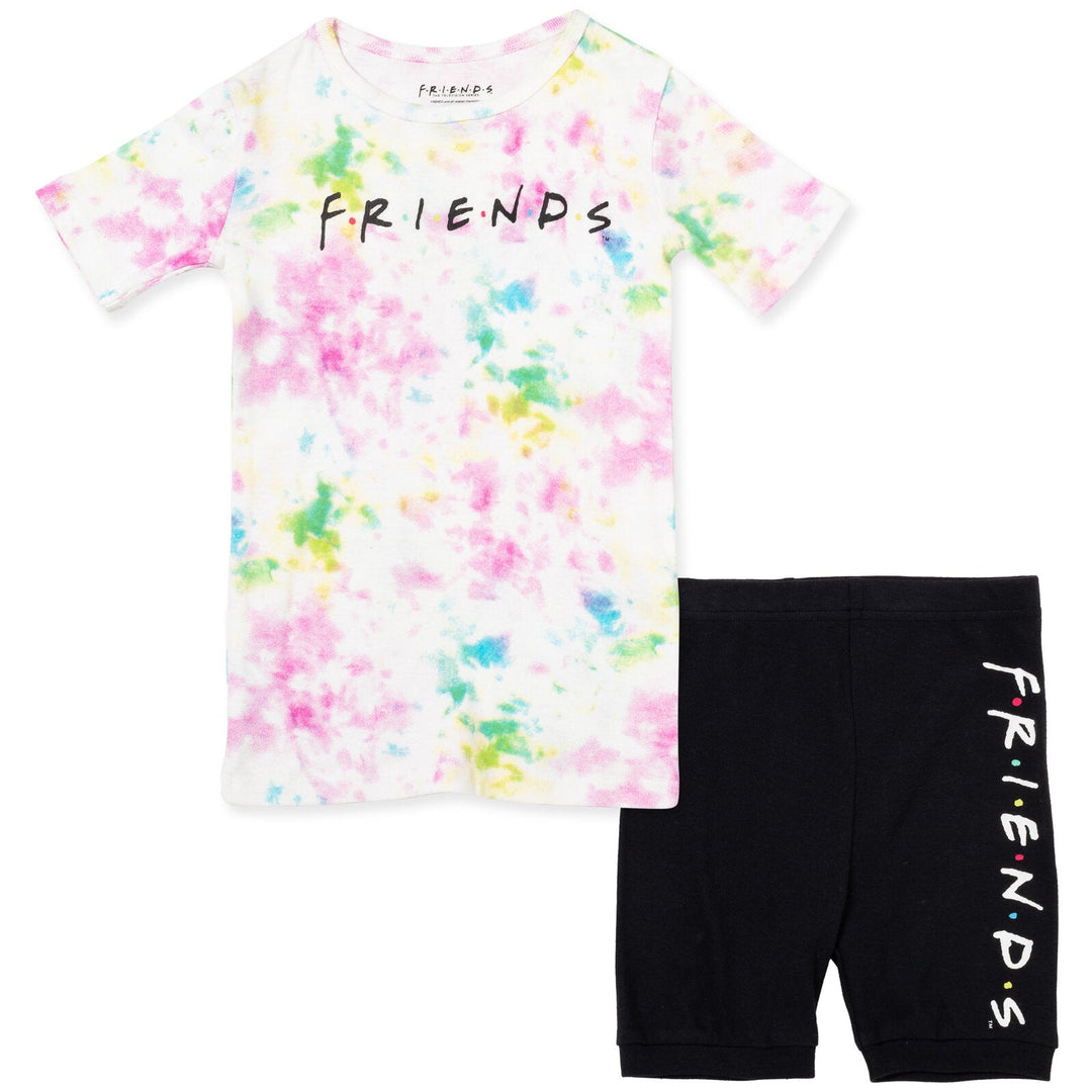 FRIENDS Pajama Shirt and Shorts Sleep Set - imagikids