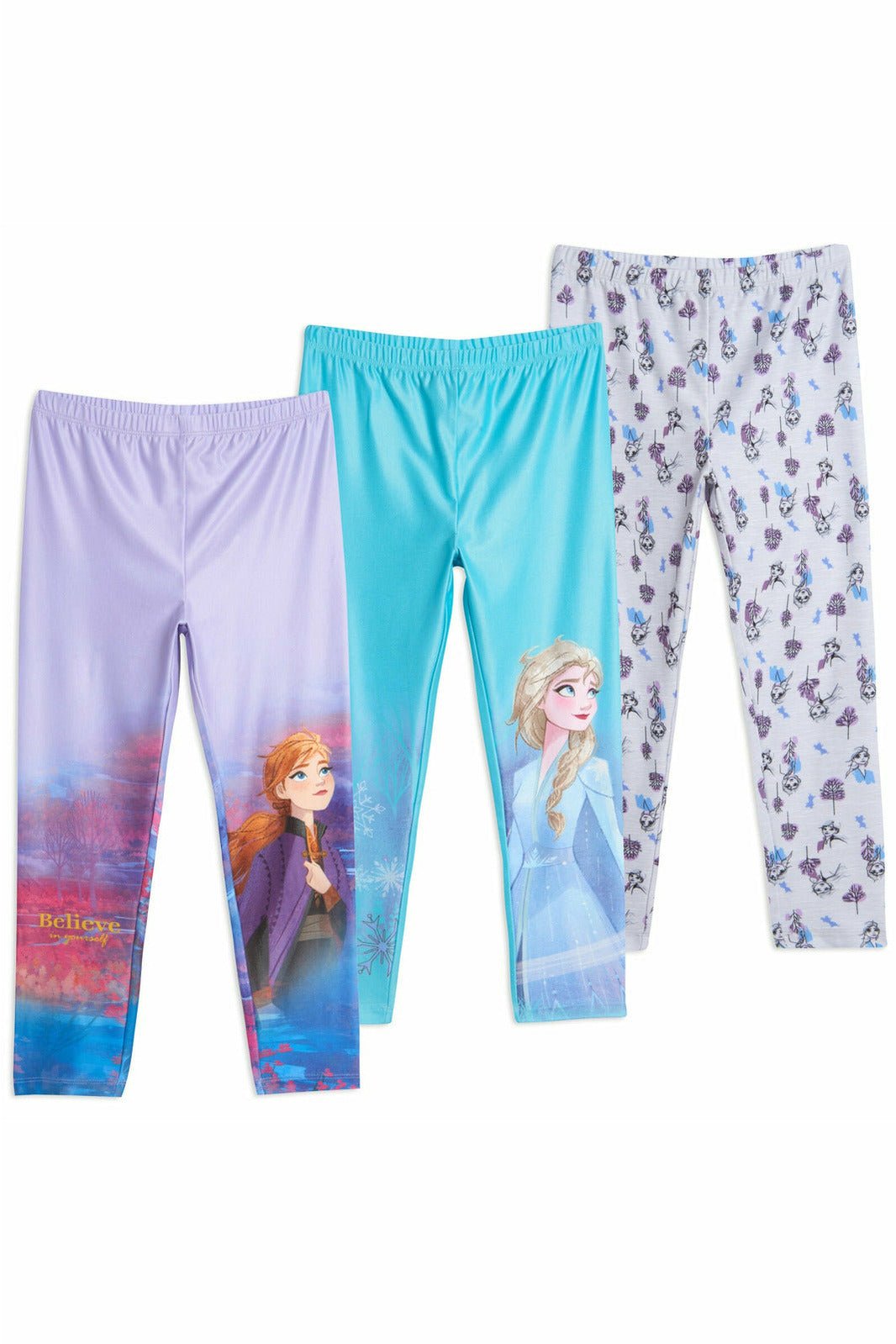 Frozen Anna 3 Pack Leggings - imagikids